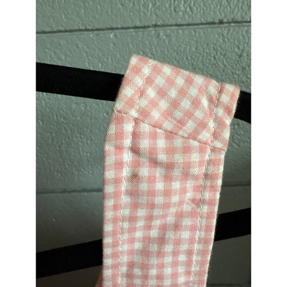 Womens Lisa Says Gah Rosa Tank in Light Pink Gingham size S Cottagecore Bohemian - Picture 4 of 5